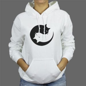 Majica ili duksa Cat yin yang 1
