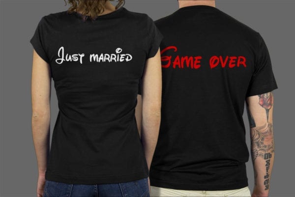 Just married Game over1, MAJICA, MAJICA S KAPULJAČOM