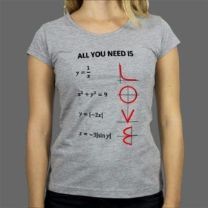 Majica ili duksa Love math 1