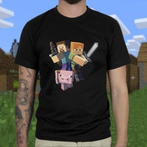 Majica ili Hoodie Minecraft 1