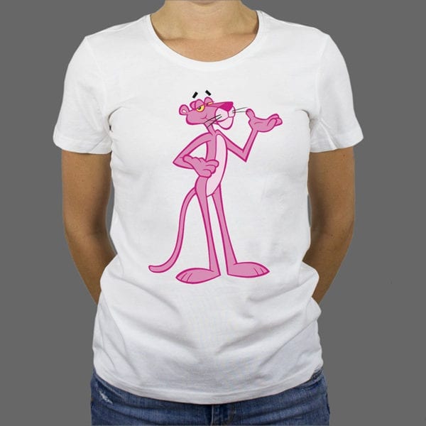 Majica ili Hoodie Pink Panther 1 bijela