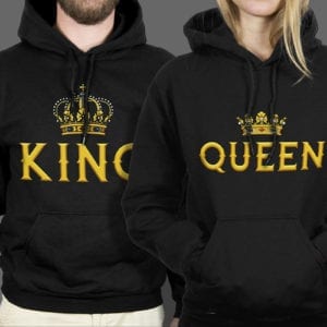 Majice ili Hoodie King Queen 5