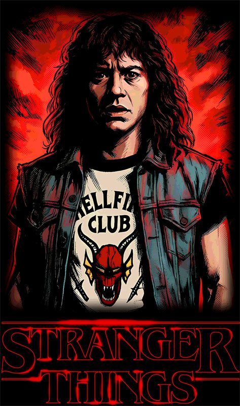 Majica ili Hoodie Stranger Things All - Slika 6