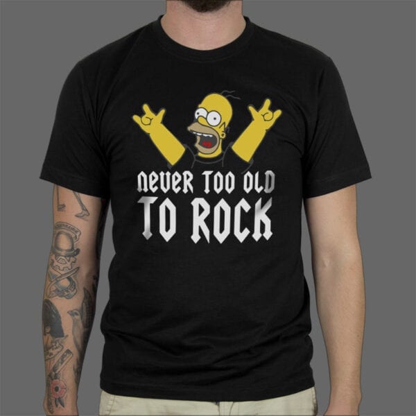 Majica ili Hoodie Rock'n'Roll Simpsons