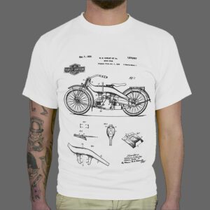 Majica ili Hoodie Harley Motorcycle Patent
