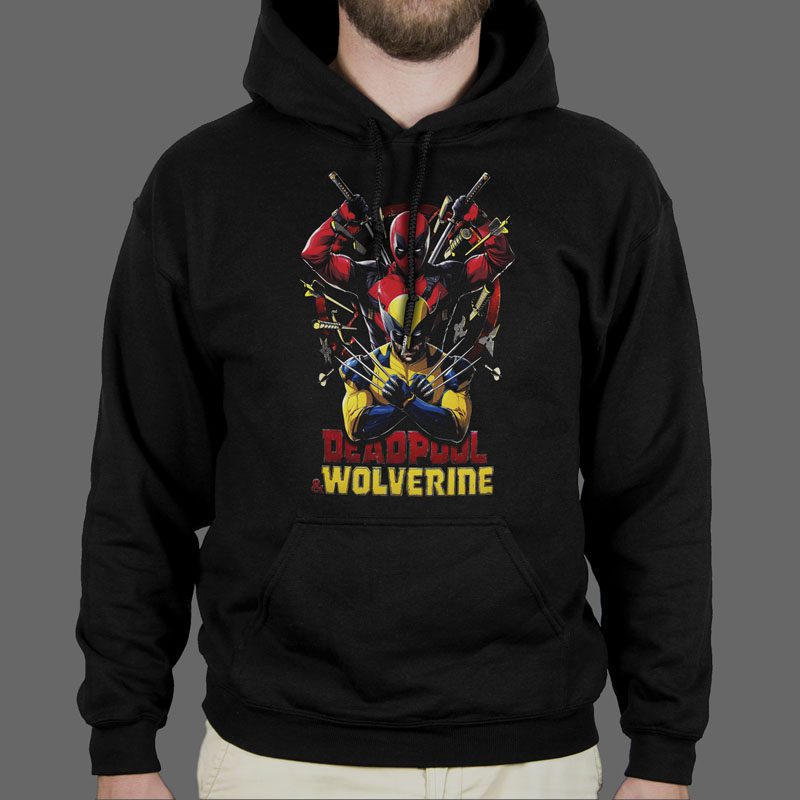 Majica ili Hoodie Deadpool Wolverine Poster