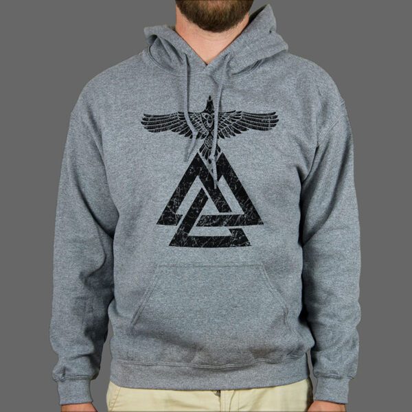 Majica ili Hoodie Viking Valknut Raven