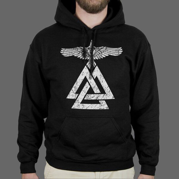 Majica ili Hoodie Viking Valknut Raven