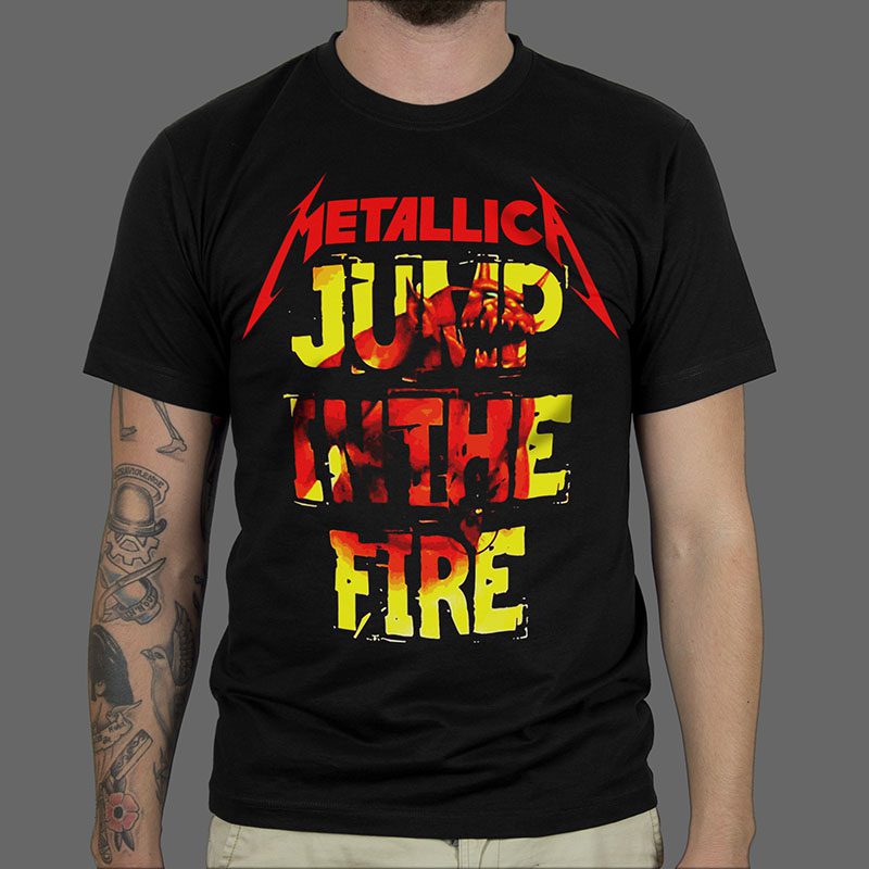 Majica ili Hoodie Metallica Jump In Fire Jumbo