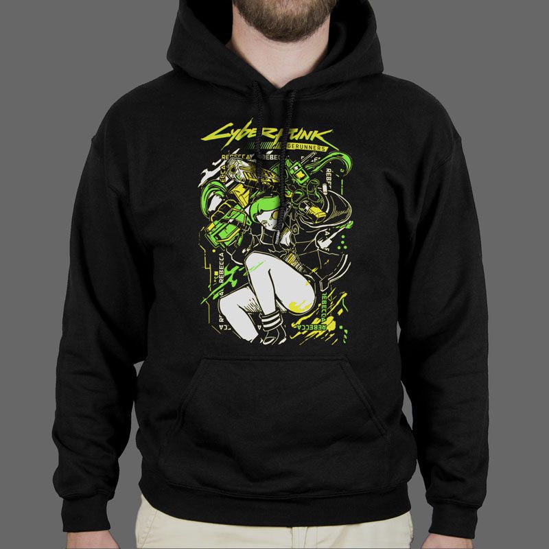 Majica ili Hoodie Cyberpunk Rebecca