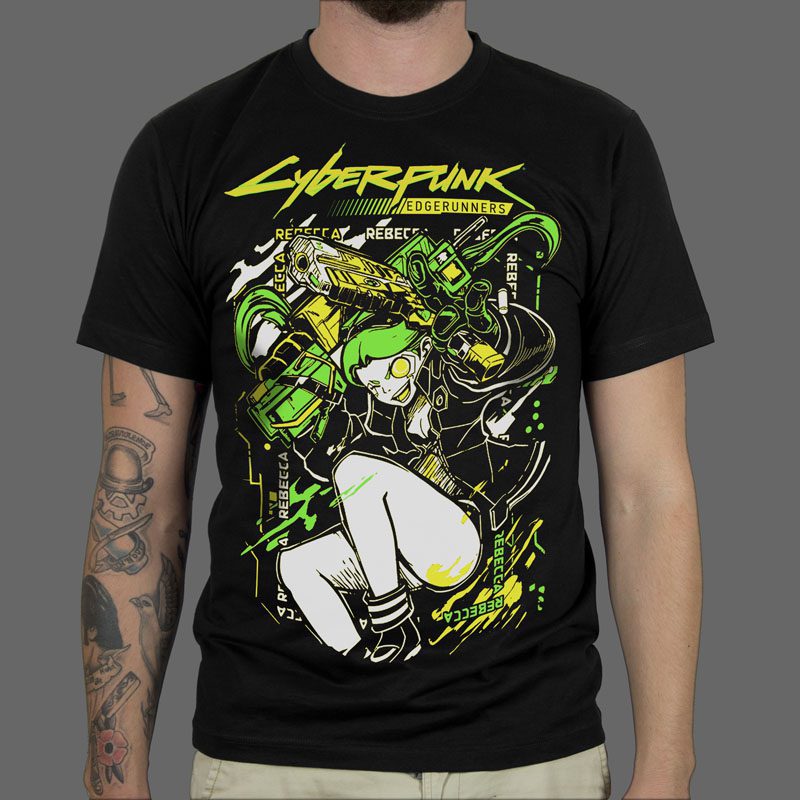 Majica ili Hoodie Cyberpunk Rebecca