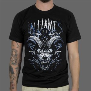 Majica ili Hoodie In Flames Wolf