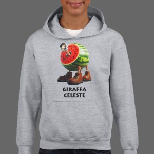Majica ili Hoodie Giraffa Celeste