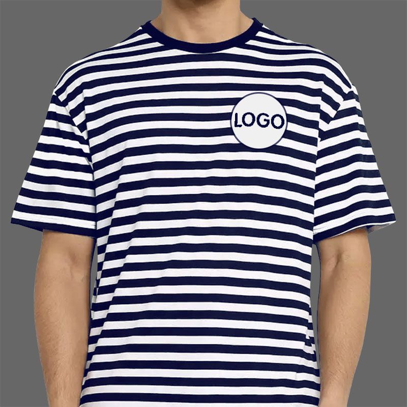 Mornarska majica s logom ili bez tiska