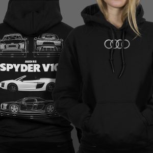 Majica ili Hoodie Auto Sport Audi Spyder v10