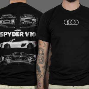 Majica ili Hoodie Auto Sport Audi Spyder v10