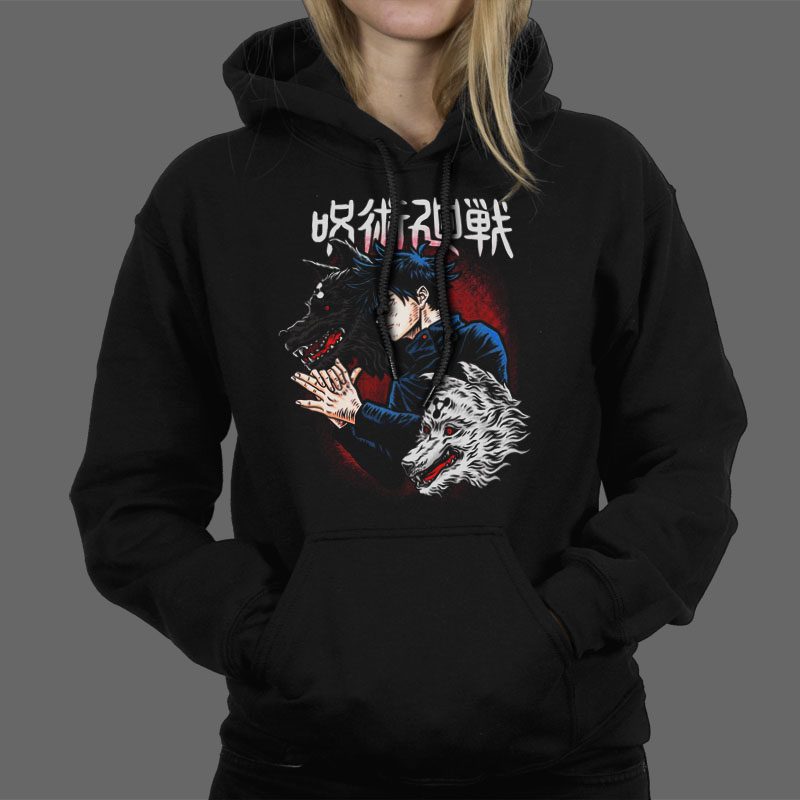 Majica ili Hoodie Jujutsu Kaisen Wolfs