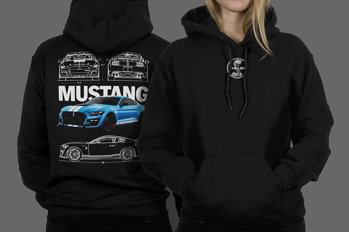 Majica ili Hoodie Auto Sport Ford Mustang GT500 Shelby
