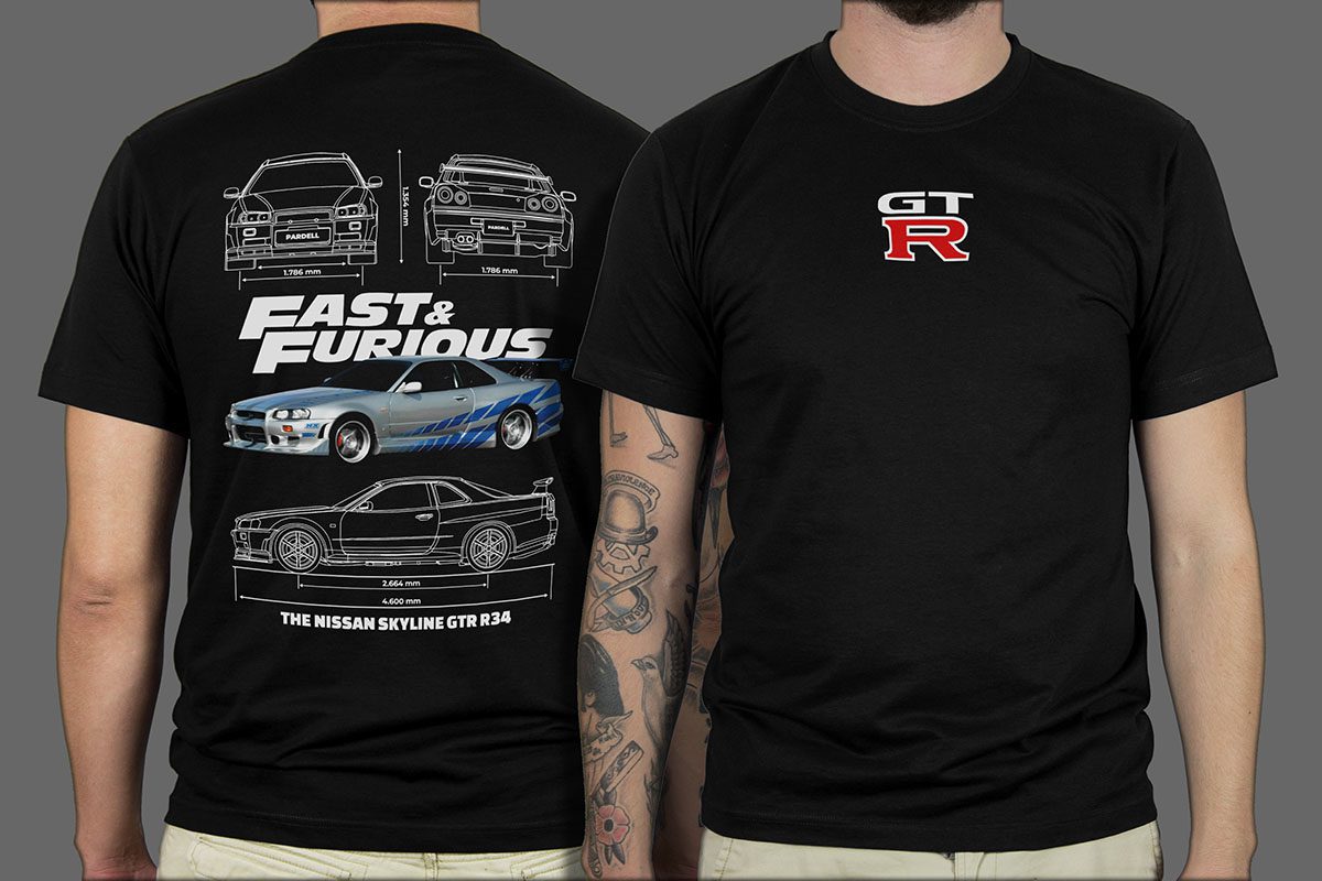 Majica ili Hoodie Auto Sport Nissan Skyline