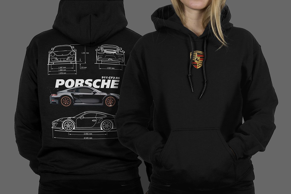 Majica ili Hoodie Auto Sport Porsche 911 GT3