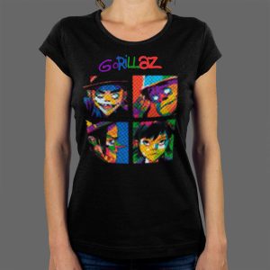 Majica ili Hoodie Gorillaz Pixel