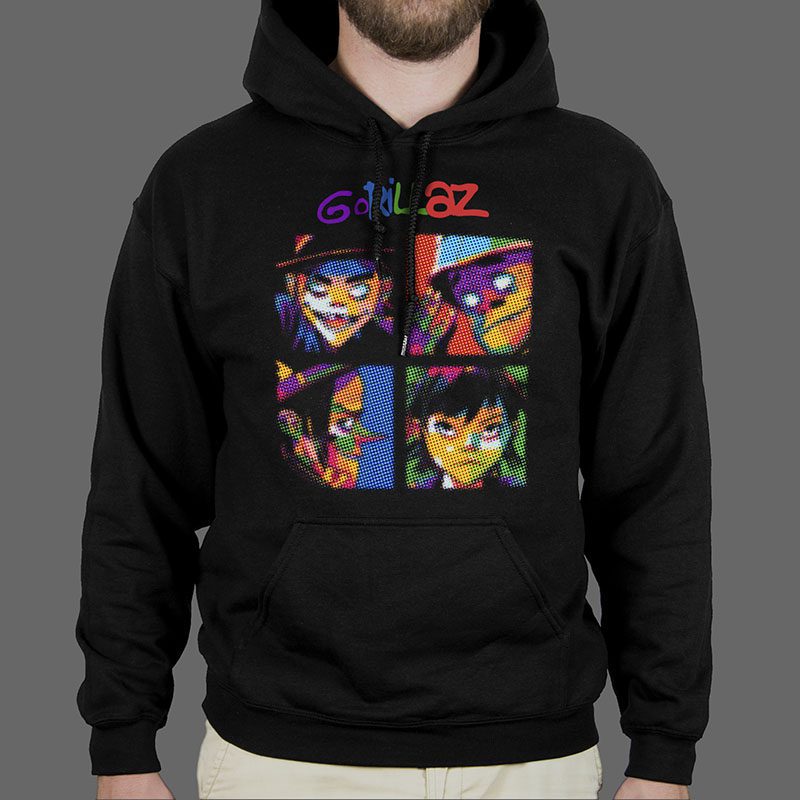Majica ili Hoodie Gorillaz Pixel