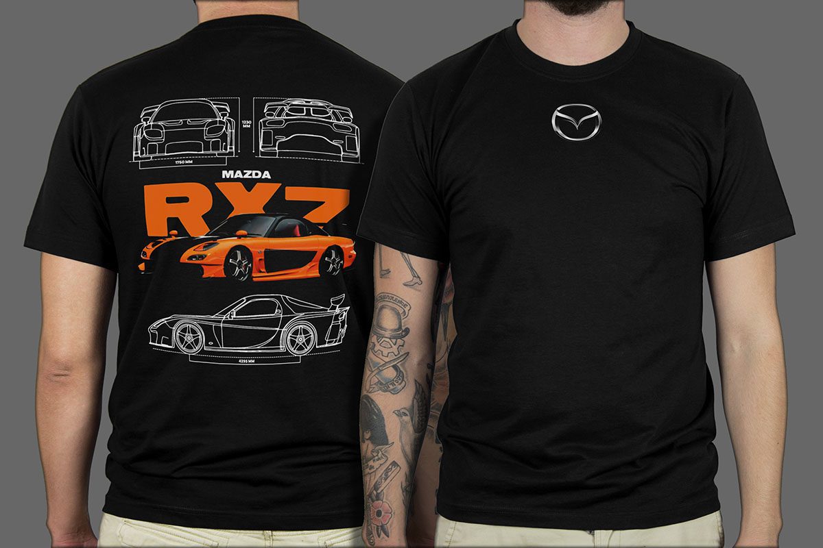 Majica ili Hoodie Auto Sport Mazda RX7