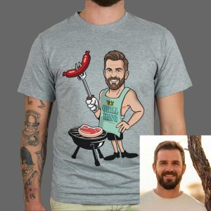 Pregača ili majica Grill King Face