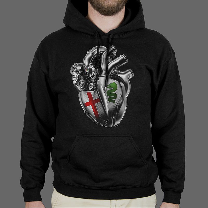 Majica ili Hoodie Alfa Romeo Heart