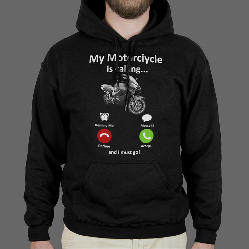 Majica ili Hoodie Motorcycle Is Calling 1
